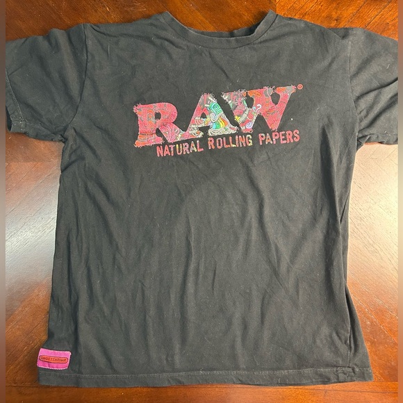 RAW Black Graphic Tee - Short Sleeve - Picture 2 of 8